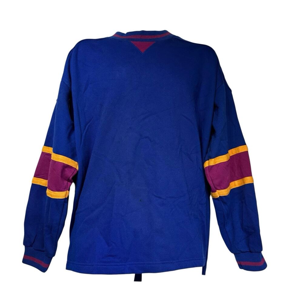 steeplechase rugby pullover long sleeve sweater shirt Size XL